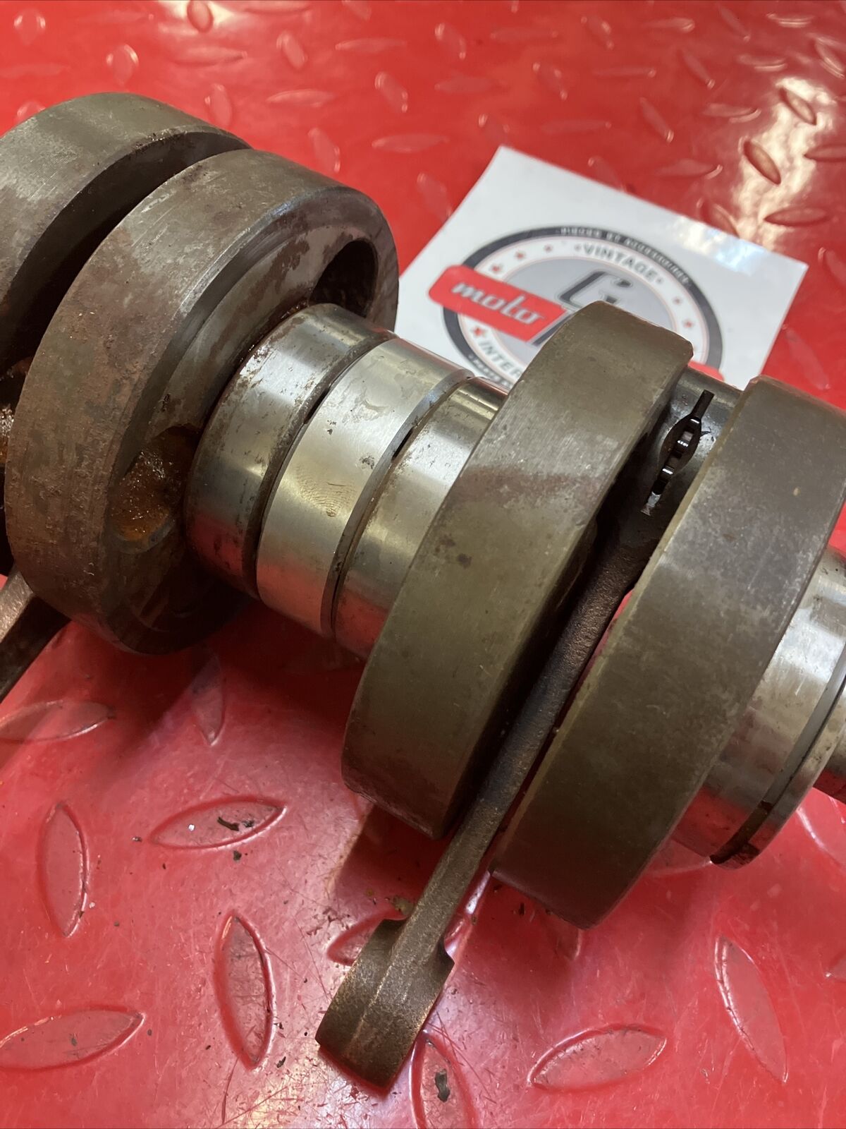 Yamaha RD400 1977 crankshaft assembly 1976 1978 1979