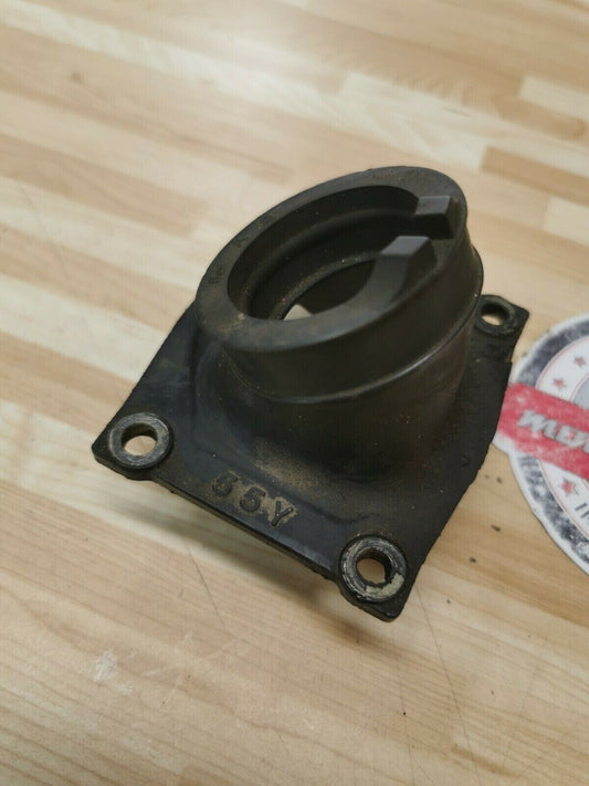 Yamaha YZ125 1985 intake manifold carburetor boot insulator flange joint