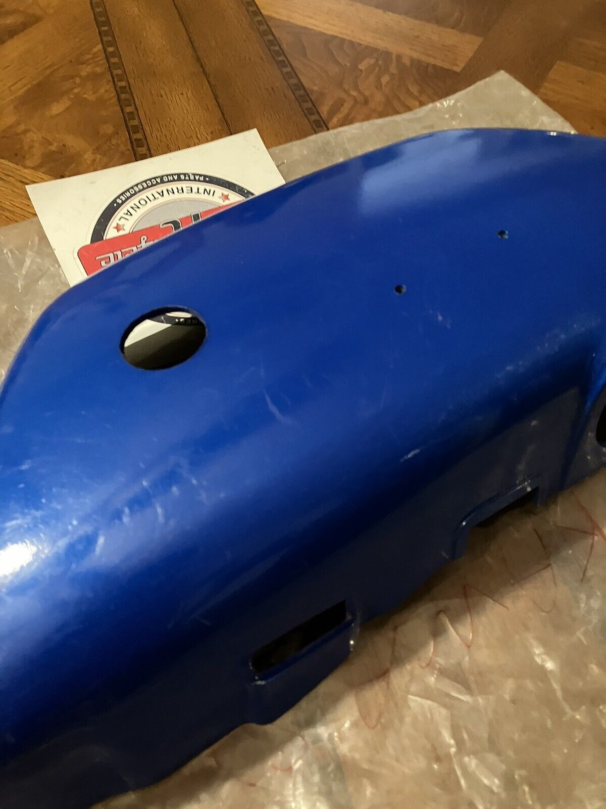 NOS Kawasaki S1 S2 1973 RIGHT SIDE COVER PANEL OIL TANK COVER 36007-031-93 K35 2