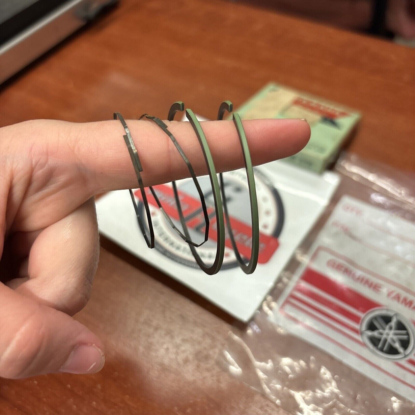 NOS Yamaha AT1 DS6 PISTON RING O/S 0.50 248-11601-20-00 SUB 479-11601-20-00 Y174