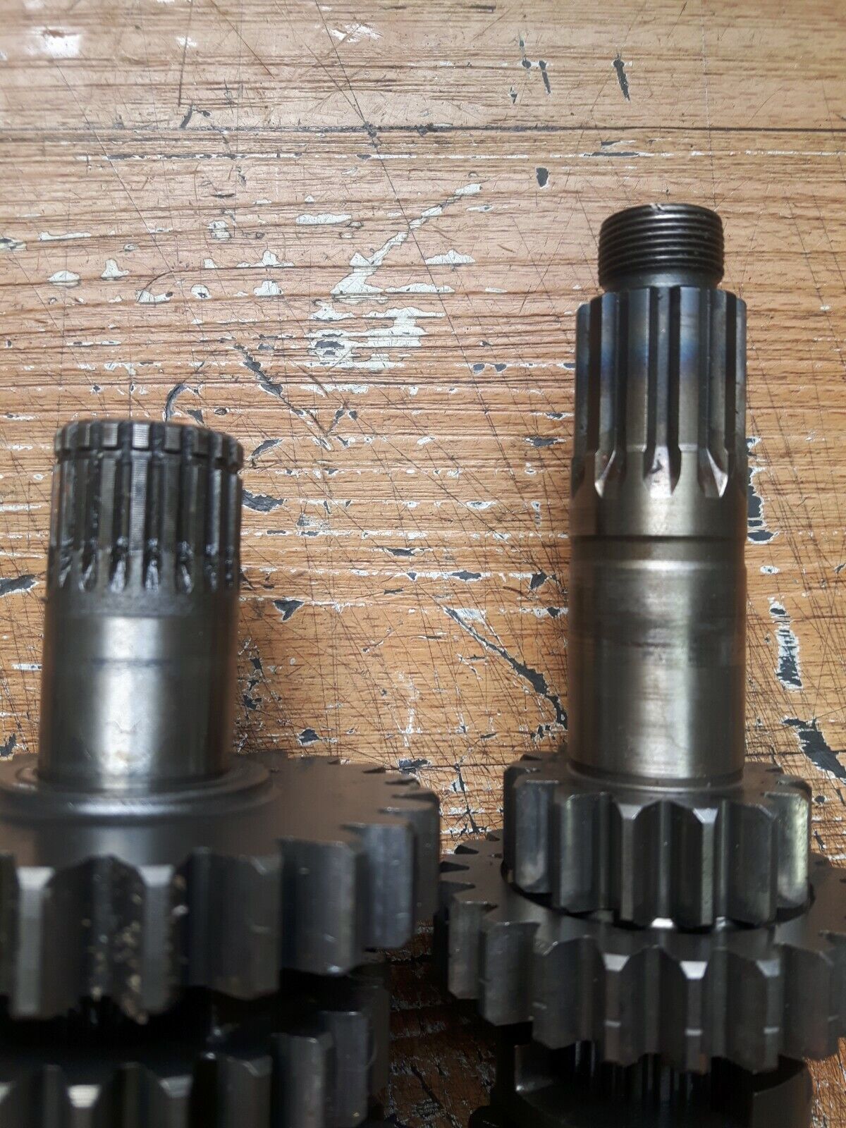 Kawasaki KX250F 2009 transmission tranny gear main counter input output shaft