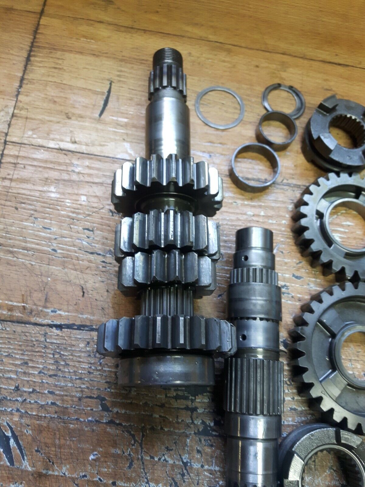 Suzuki RMZ450 2006 Transmission drive main counter shaft RMZ 450 RM-Z