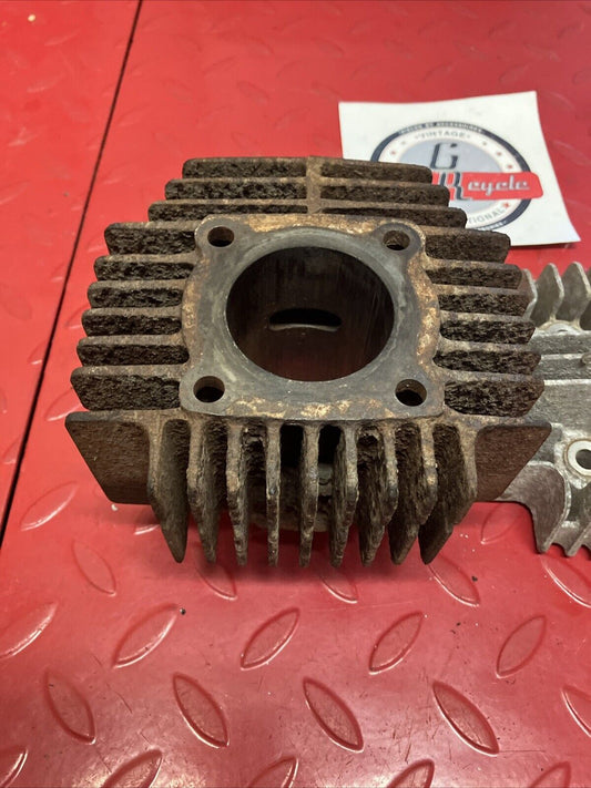 Suzuki RV90 1975 Cylinder jug barrel head STD need rebore