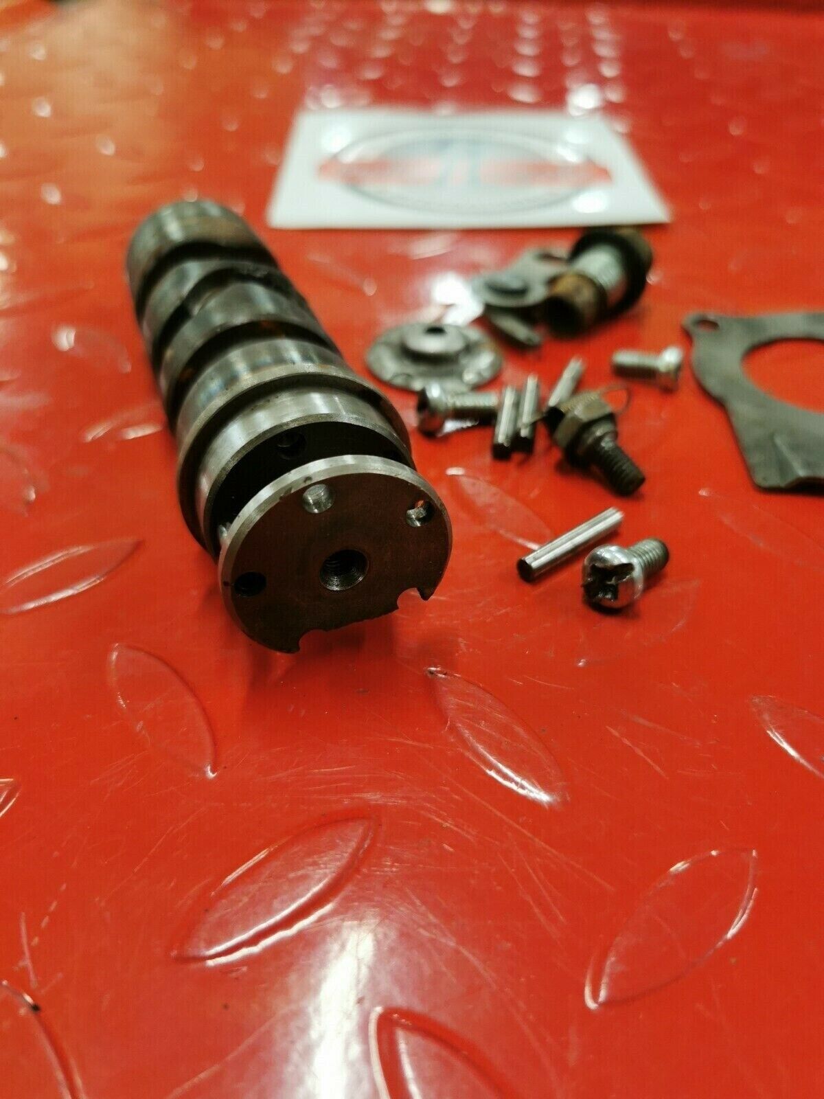 Yamaha MX100 1980 transmission gearshift gear shift drum cam RT100 DT100