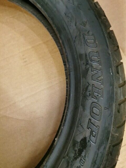 NOS DUNLOP D404F 120/90-17 M/C 64S FRONT TIRE 45605618