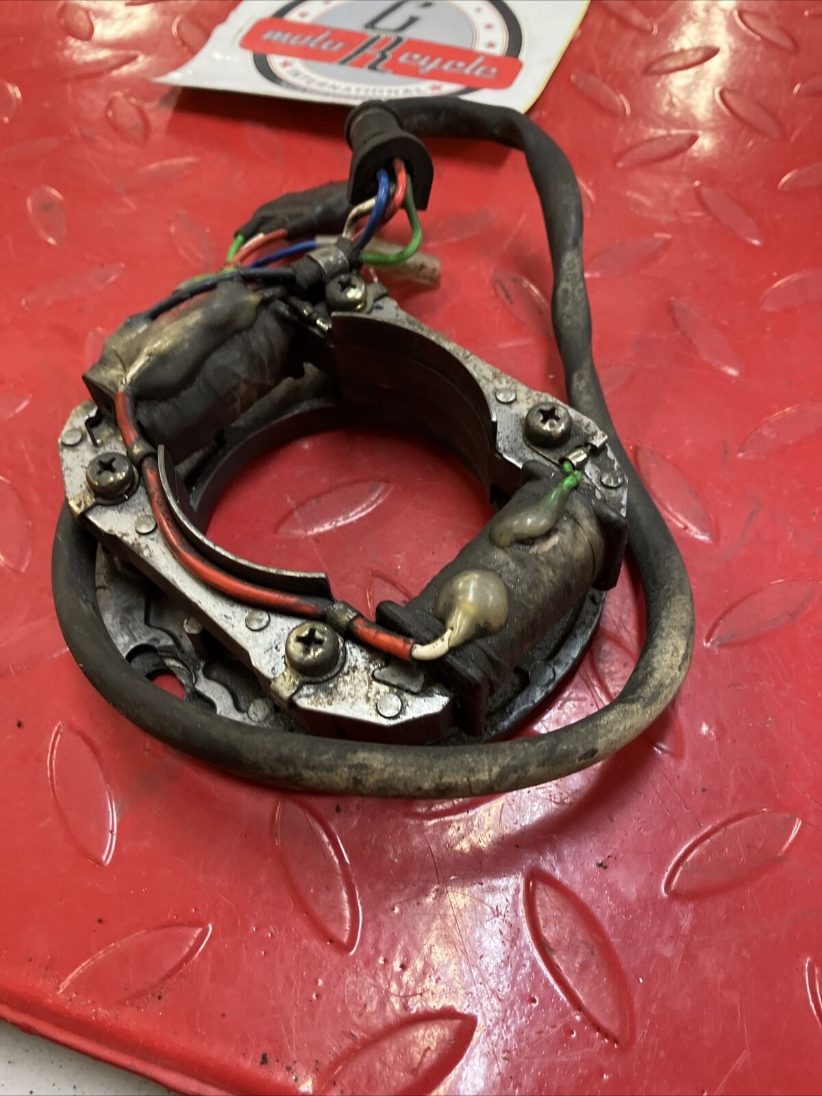 Honda CR250R 1982 stator generator alternator 1981 31120-KA4-700 Tested good 2