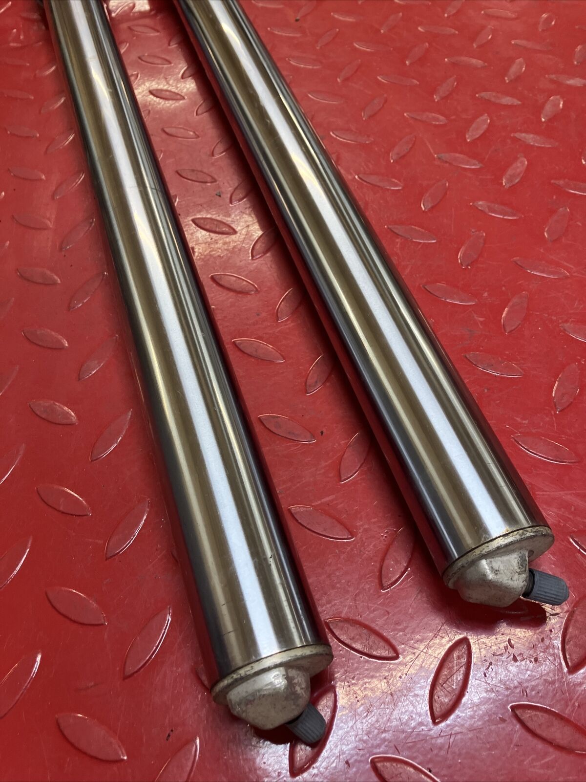 Yamaha DT200 3BN left right front forks