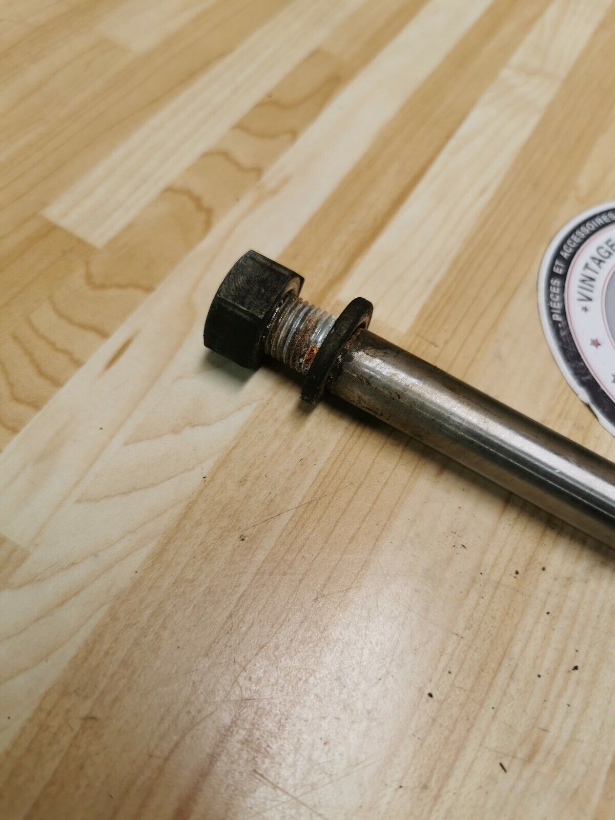 Yamaha CT2 175 1972 swingarm pivot bolt axle shaft
