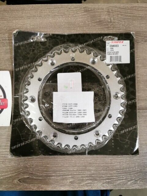 NOS KIMPEX IT250 XT500 YZ465 YFZ350 Rear Drive Sprocket 40T 004883 J59