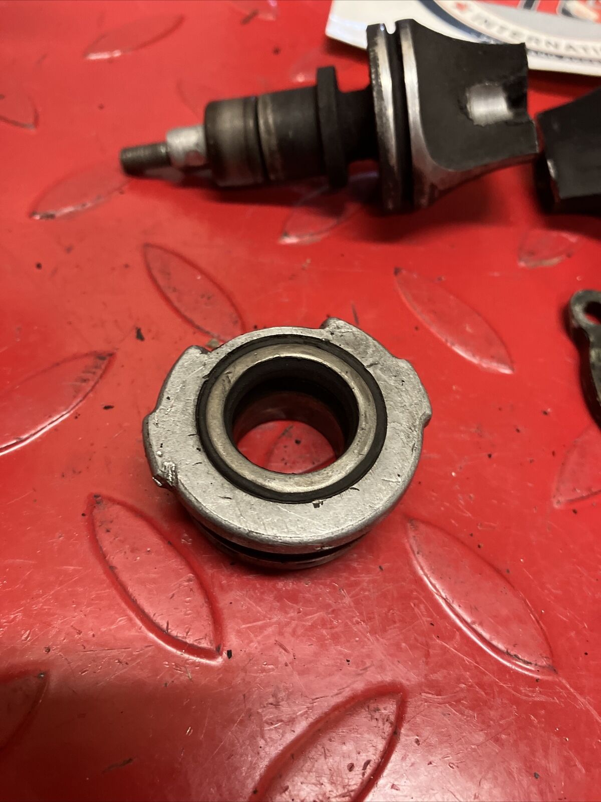 Yamaha YZ125 1983 exhaust power valve holder