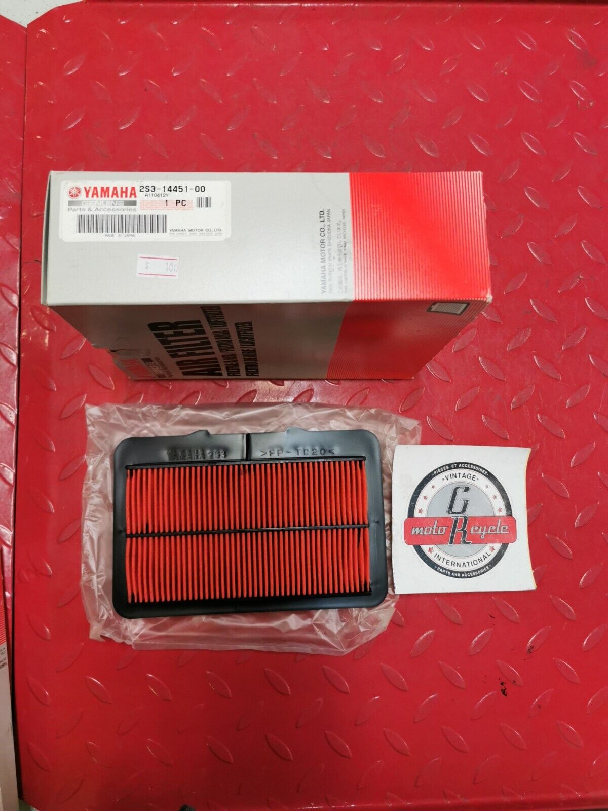 NOS YAMAHA 2009 - 2020 VMX17 AIR FILTER 2S3-14451-00-00 Y40