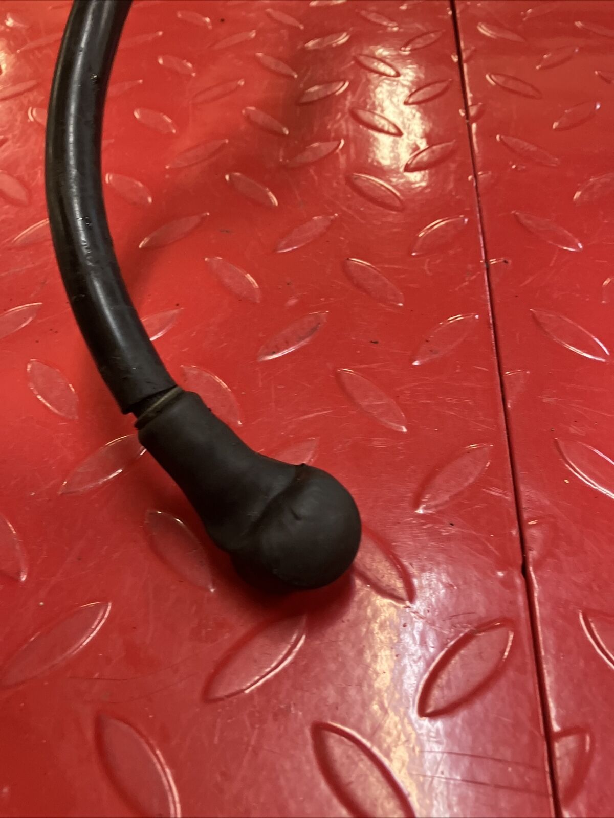 Yamaha DT200 1984 front brake oil line hose