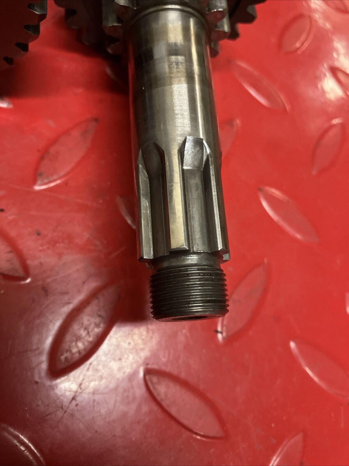 Kawasaki KDX200 1986 transmission tranny mainshaft countershaft 13127-1132 2