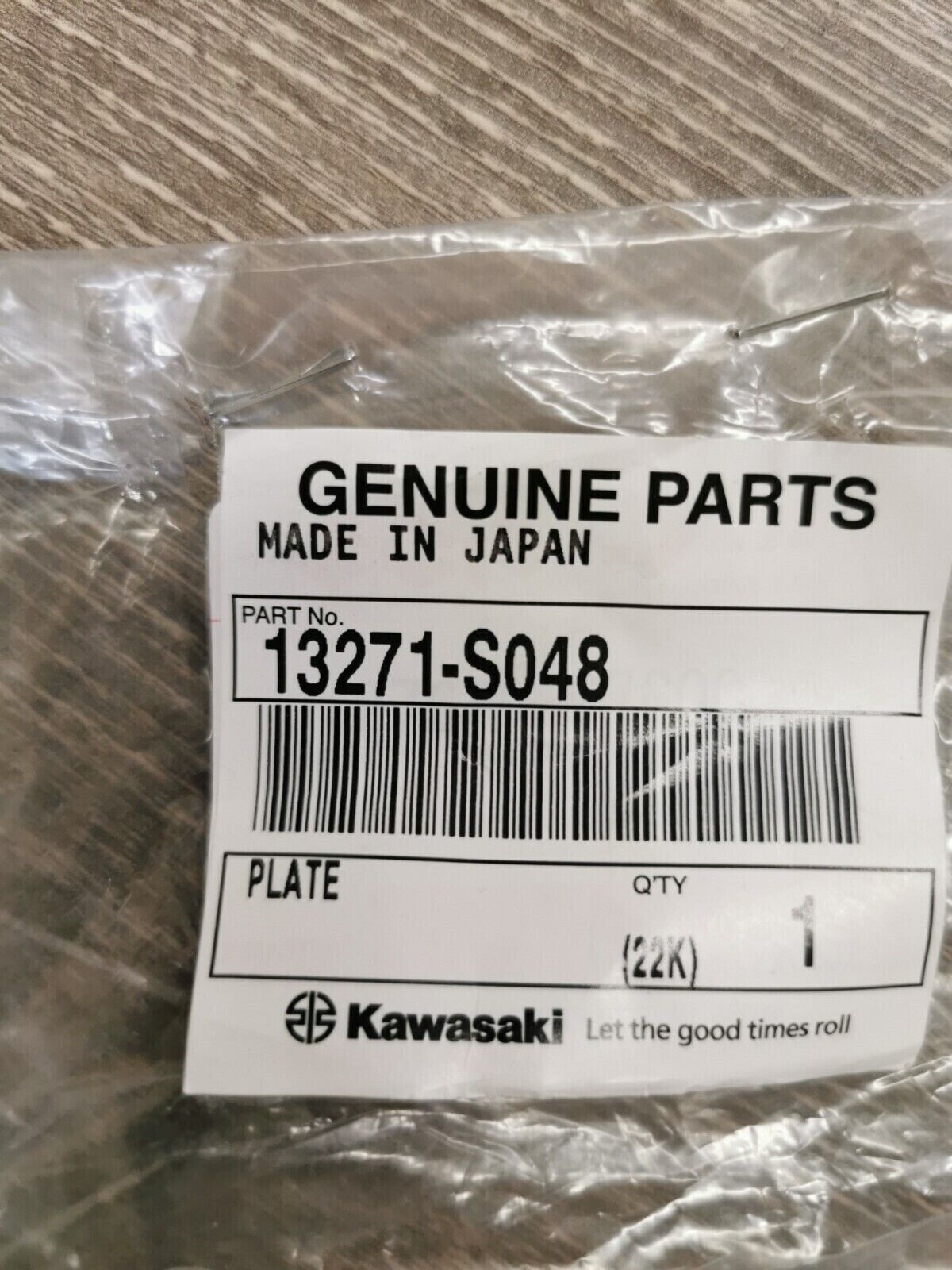 NOS KAWASAKI KFX400 ATV 2003 2006 PLATE 13271-S048 K28