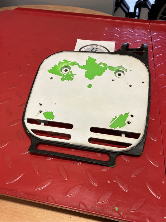 Kawasaki KDX80 1987 Front number plate panel 1984 1985 1986 1988