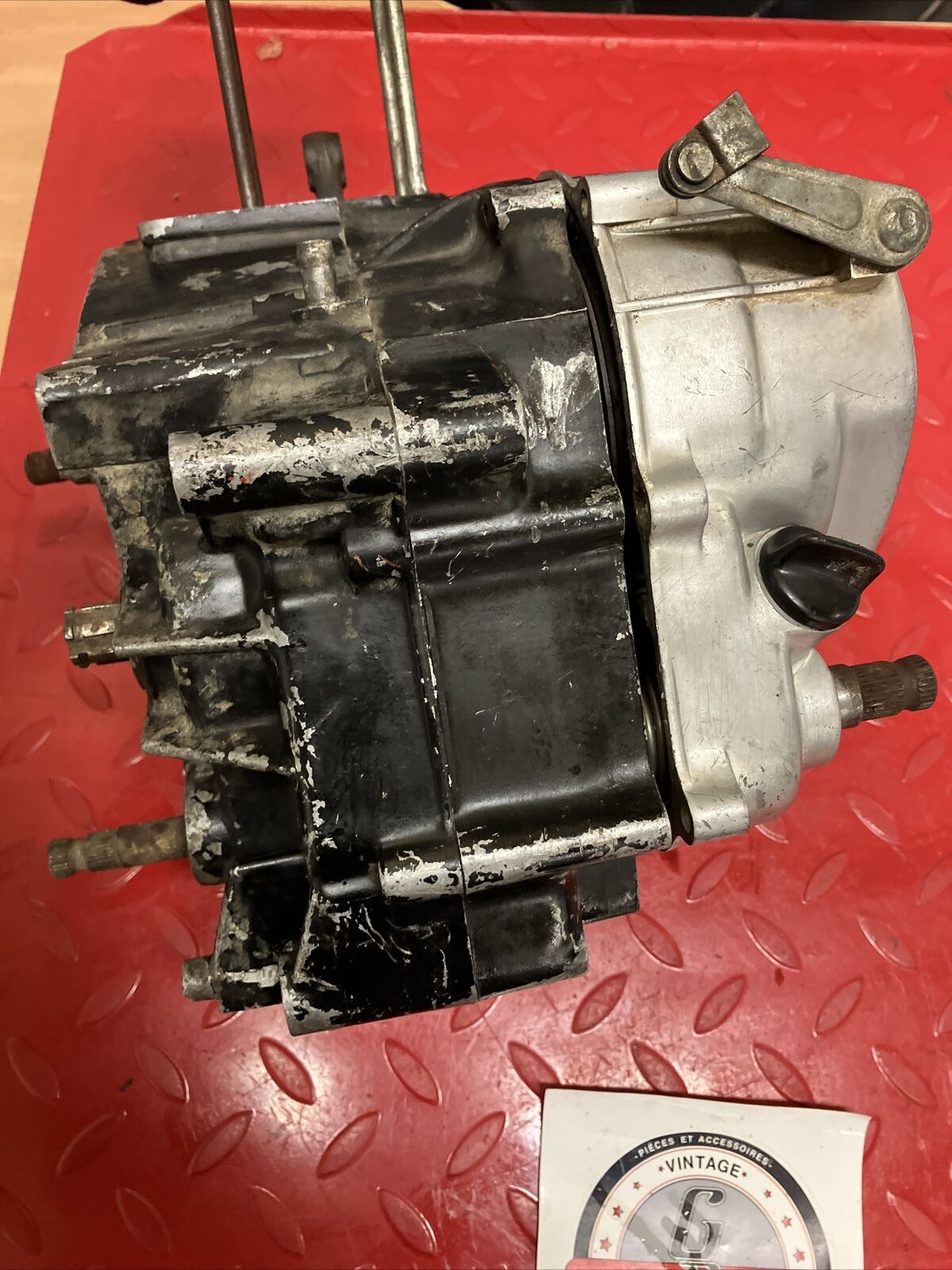 Honda XR100 1984 engine mottor bottom end crankcase crankshaft transmission