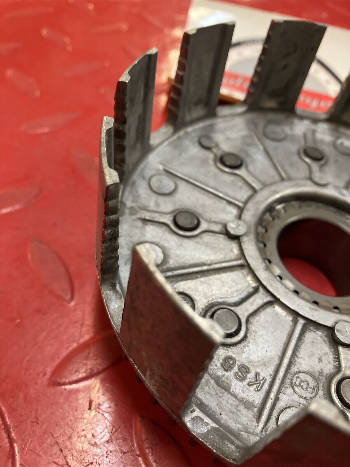 Honda CR125R 1987 clutch basket outer hub 1988 1989