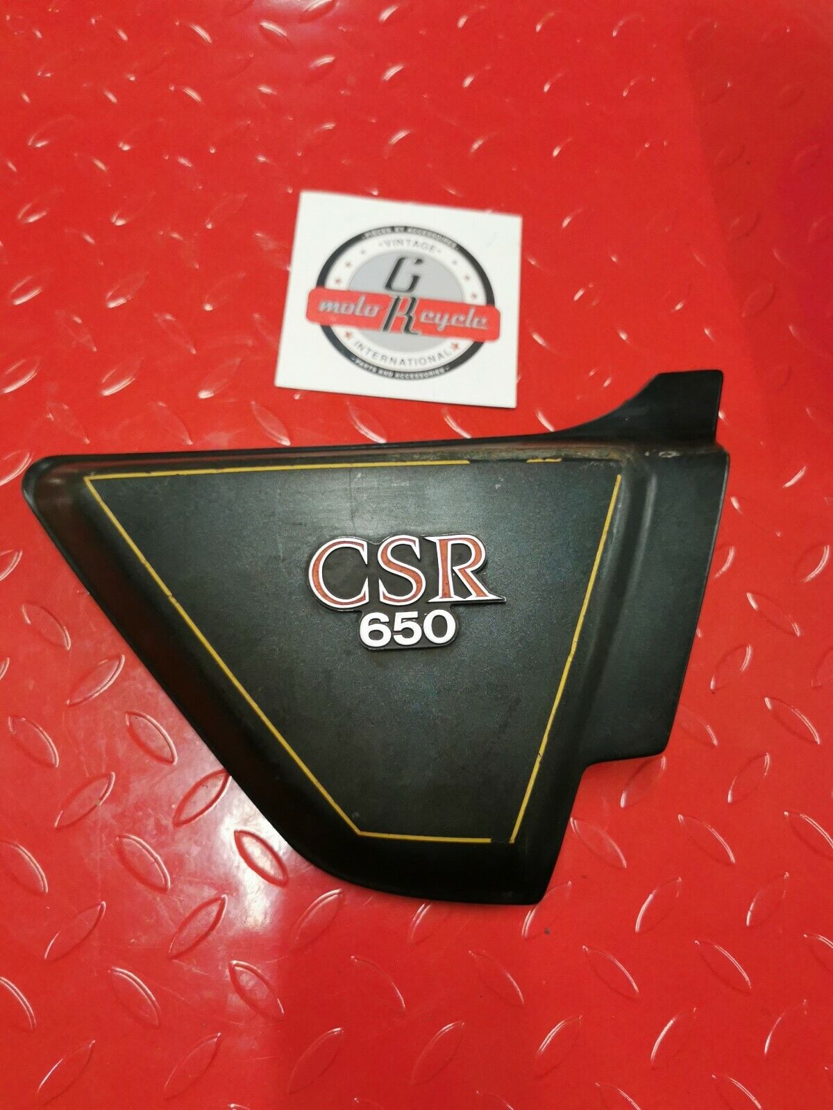 Kawasaki CSR 650 KZ KZ650 1981 1982 right side panel cover fairing