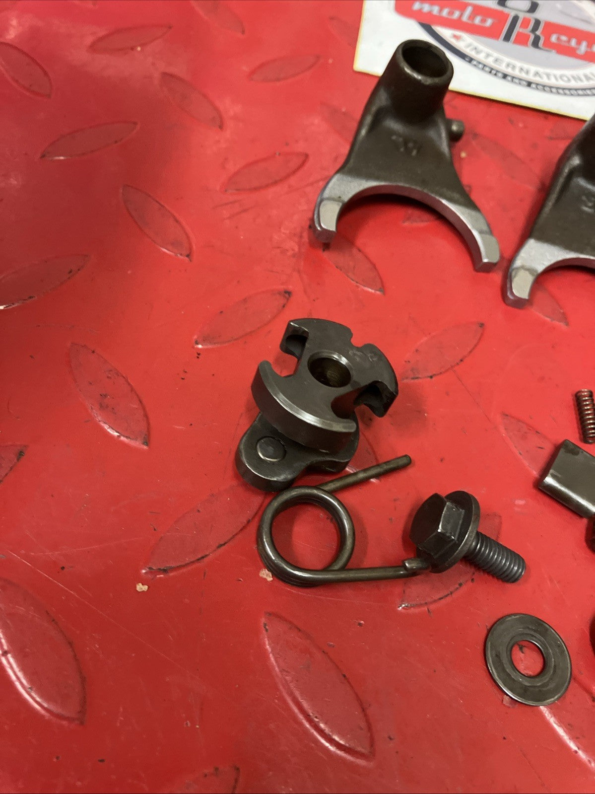 Honda CR250R 1991 Transmission gearshift gear shift drum cam forks