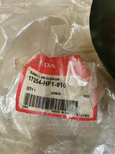 NOS HONDA TRX200 FOURTRAX 1990 - 1996 ELEMENT AIR/C 17254-HF1-910 H101