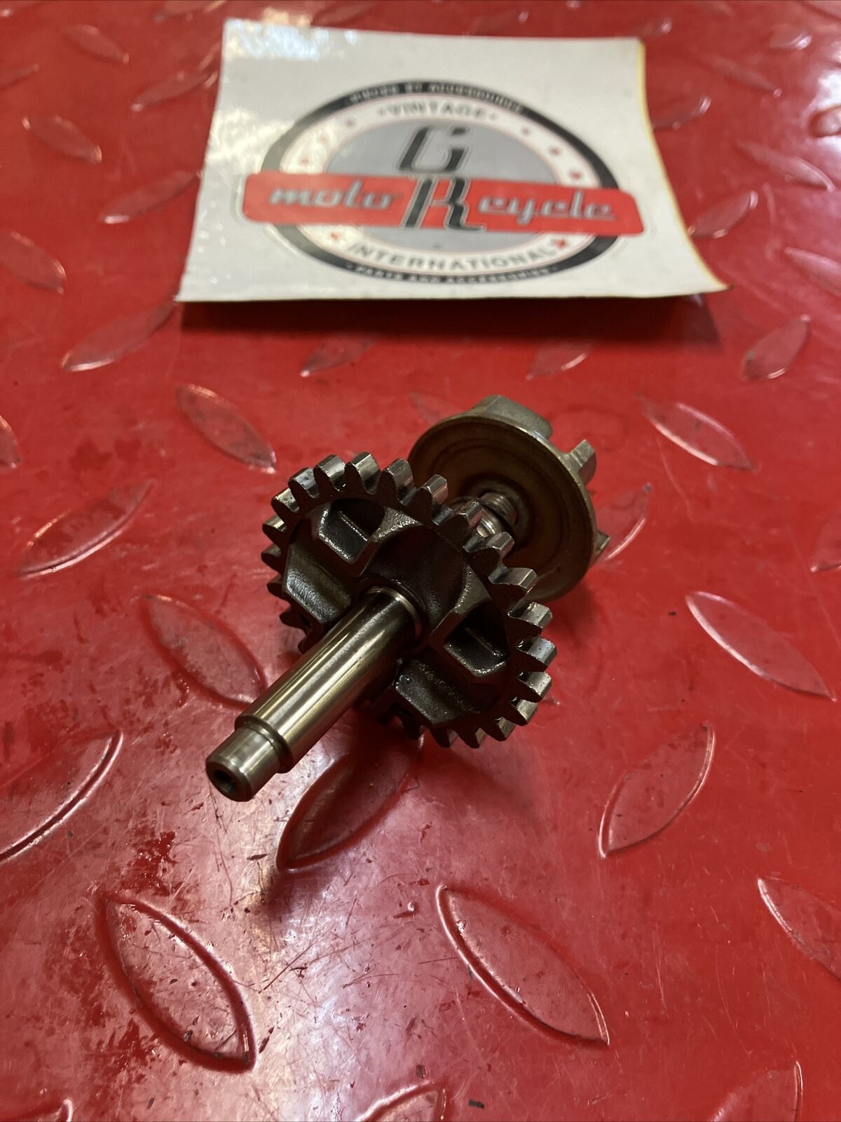 Honda CR80R 1990 waterpump water pump shaft gear impeller 19230-GC4-730 3