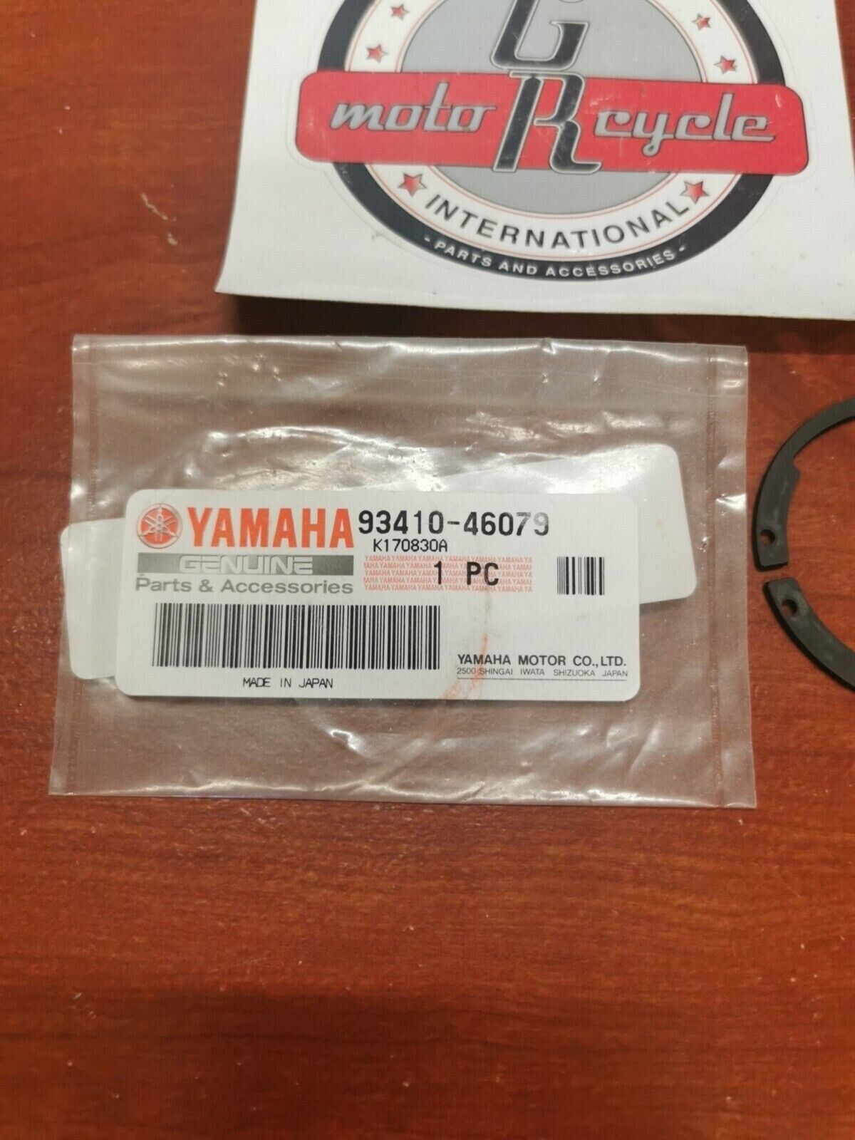 NEW NOS Yamaha YFM70 YXM70 YFM35 YXC70 YFM45 YFM66 CIRCLIP 93410-46079-00 Y82