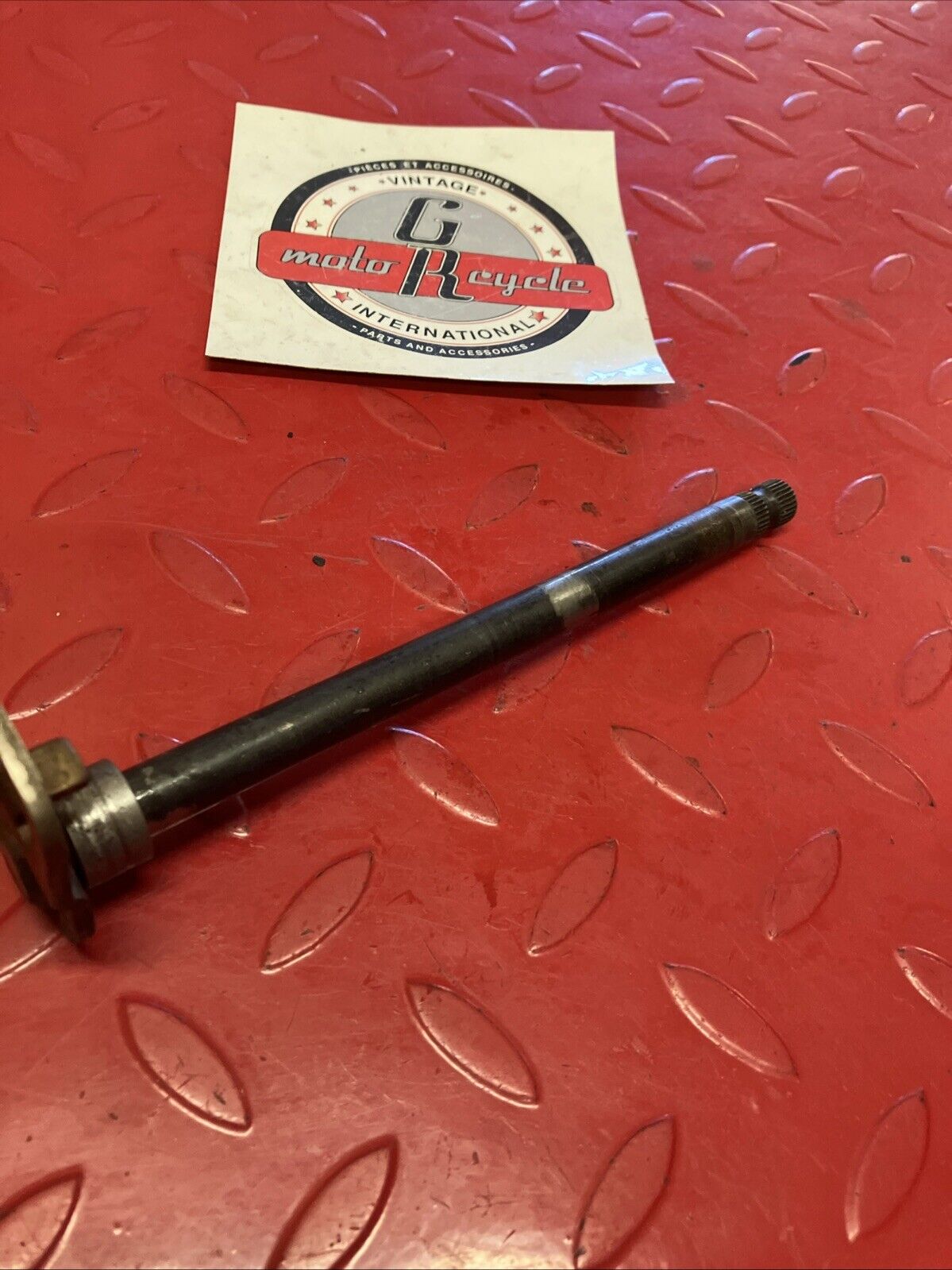 Kawasaki G4TR 1973 transmission gearshift gear shift shaft spindle