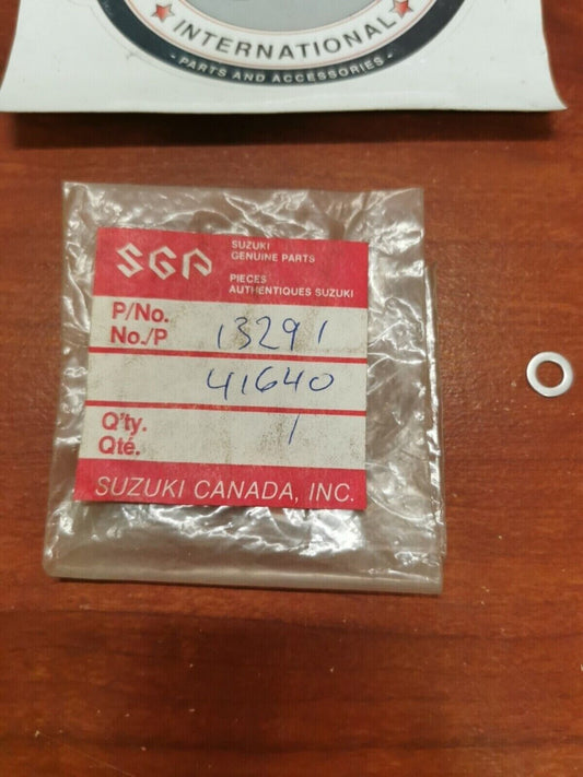 NOS Suzuki DS100 DS125 PILOT AIR SCREW WASHER 13291-41640 SUB. 13606-18E00 S17