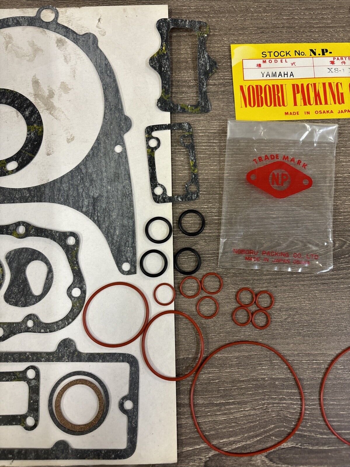 NOS N.P XS1 XS2 GASKET KIT INCOMPLETE J63