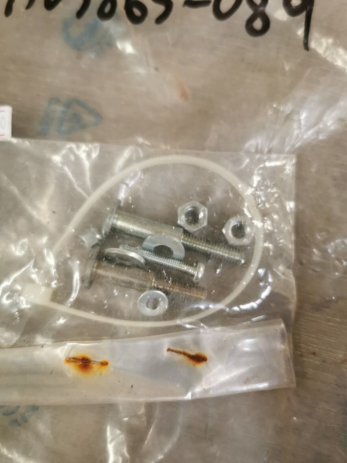 NOS UFO YKF250 2003 2004 BLUE HAND GUARDS YA03865-089 J43