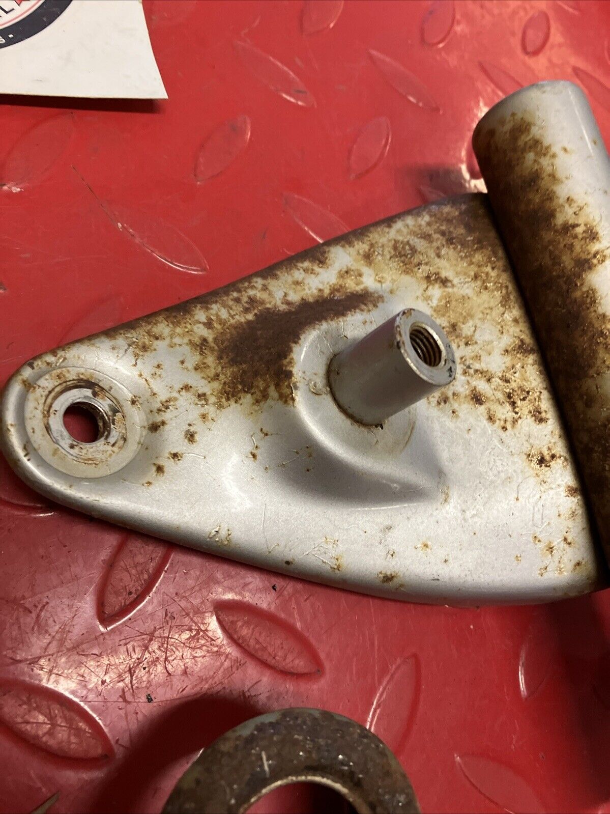 Suzuki RV90 1975 Front fork cover headlight bracket left right