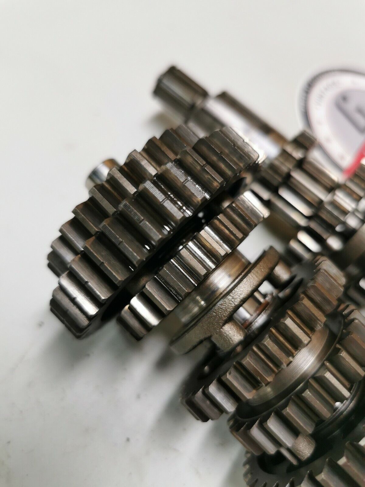 Honda XR100 1984 transmission mainshaft countershaft main counter shaft gear