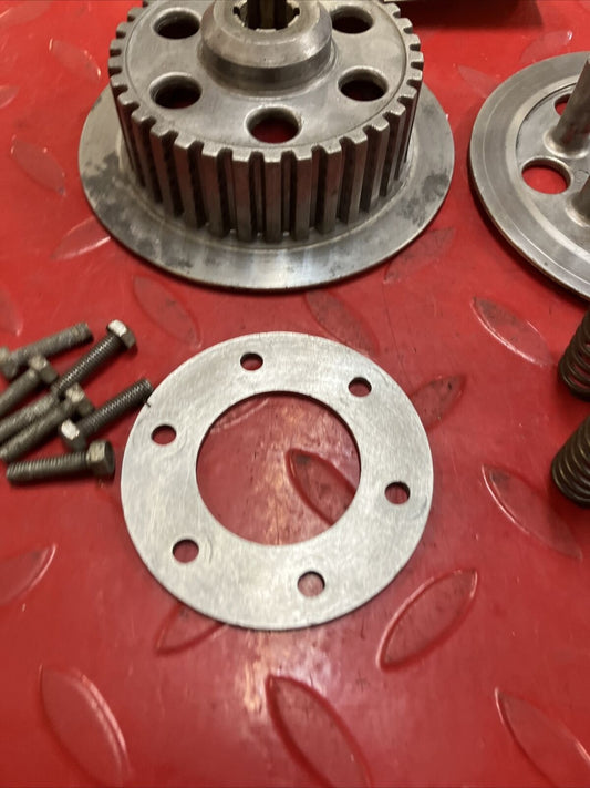 Kawasaki KX125 1983 clutch hub pressure plate hardware 13086-1001