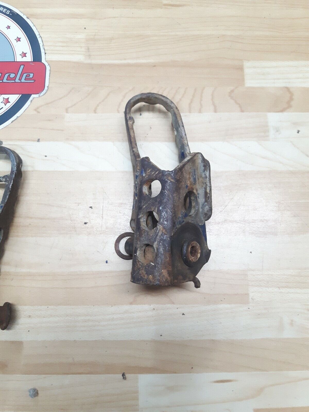 Yamaha YZ250 1989 footpeg foot peg rest step footrest left right 3LD-27411-10-00