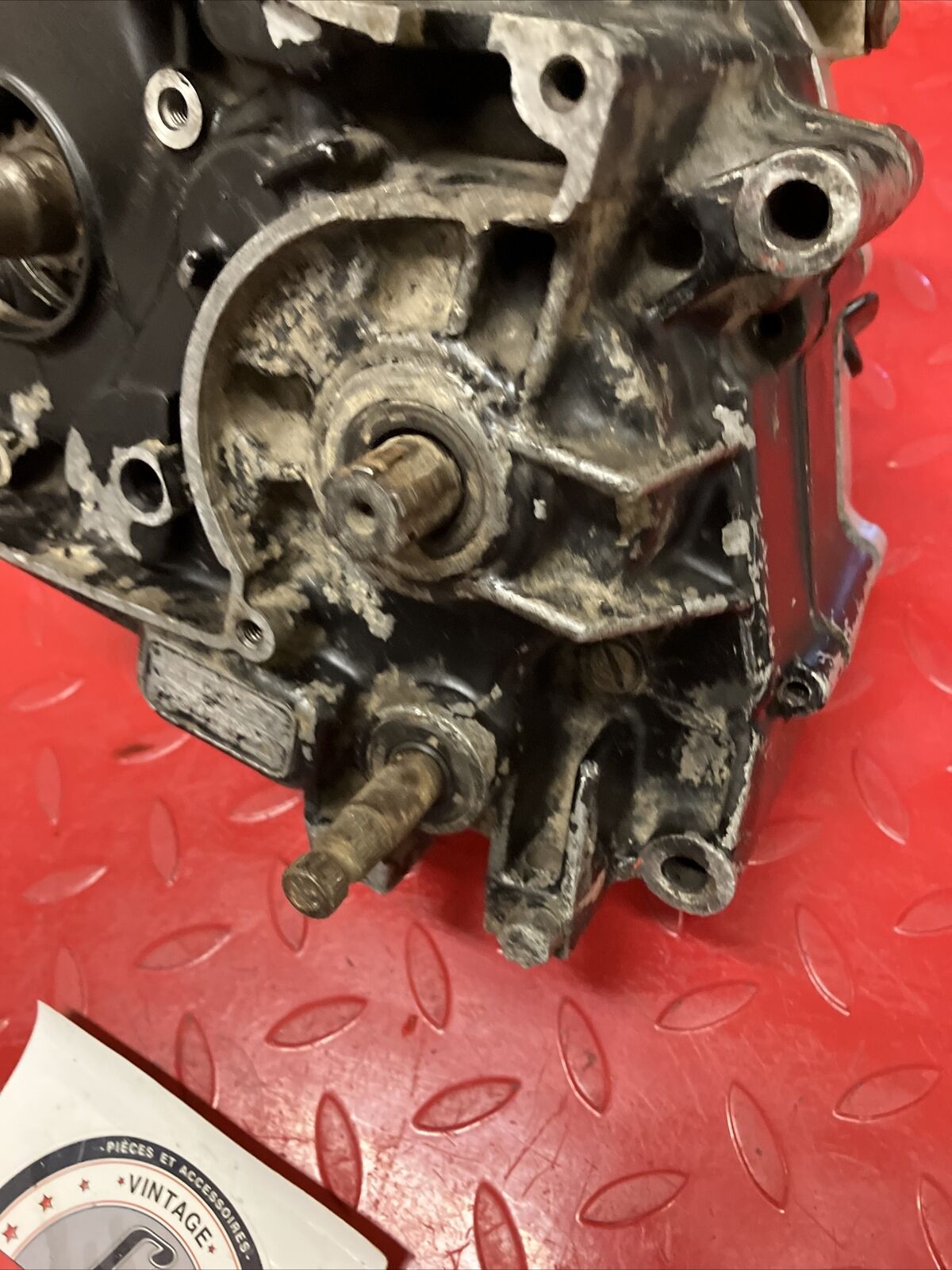 Honda XR100 1984 engine mottor bottom end crankcase crankshaft transmission