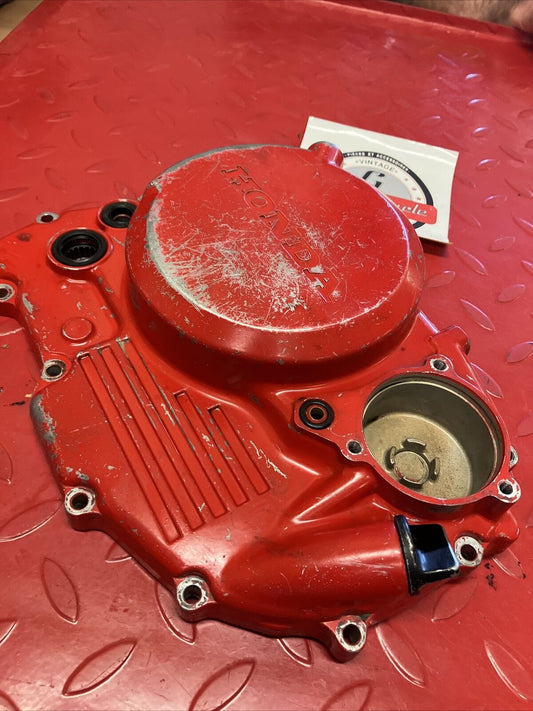Honda XL350R 1986 Right crankcase clutch cover