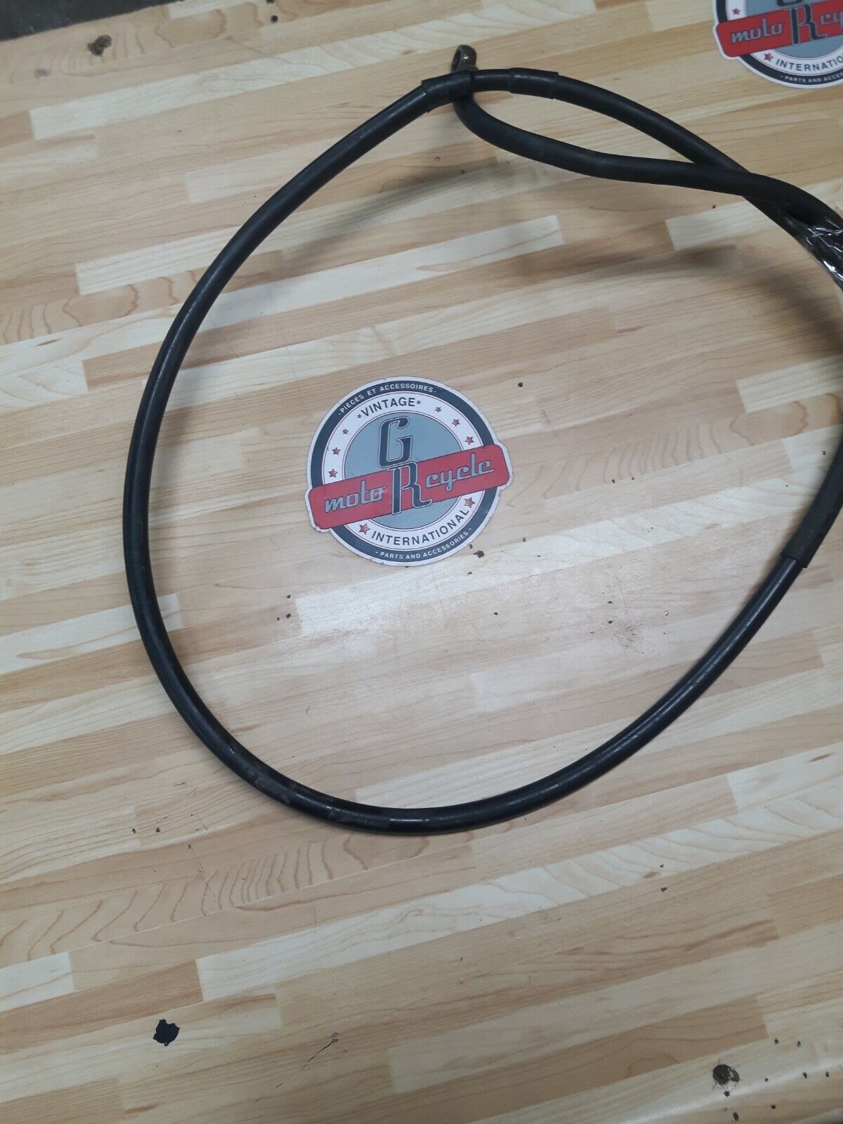 Honda CR125R 1984 front brake master cylinder caliper hose line cable tube