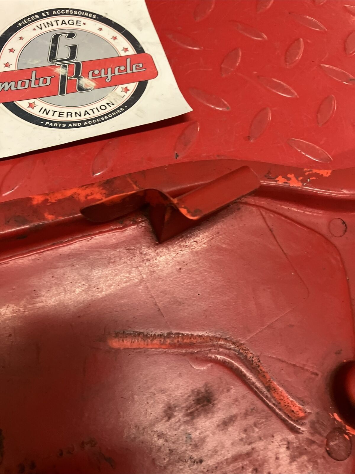 Honda CR80R 1986 left side cover panel 1985 1987