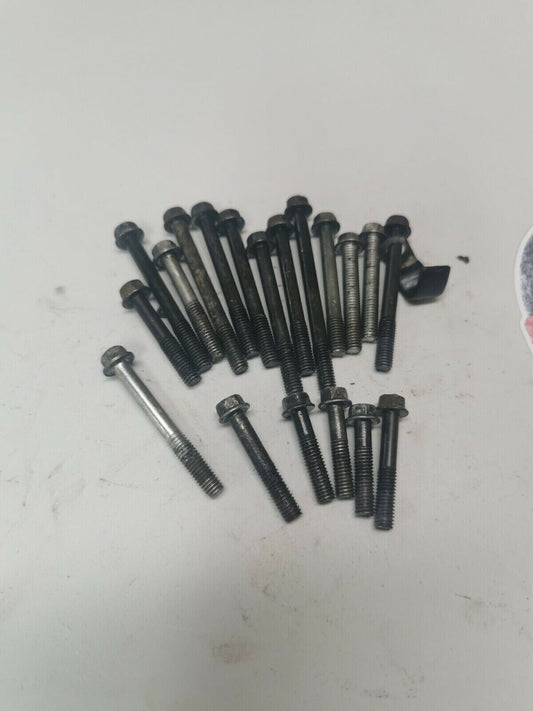 Honda CR80R 1985 motor engine bottom end crankcase and cover bolt hardware