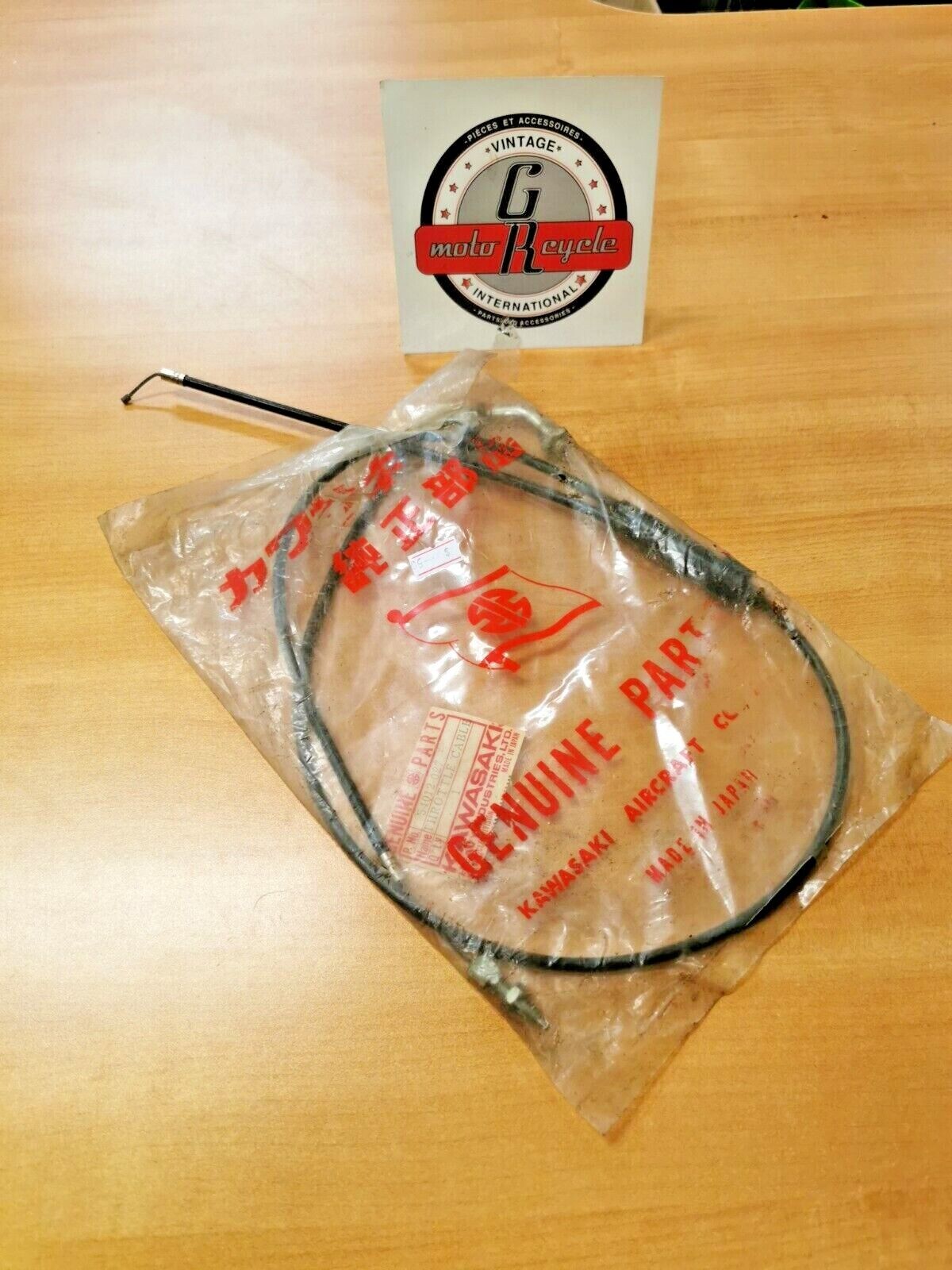 NOS KAWASAKI G3SS G3TR  THROTTLE CABLE  54012-027  K9
