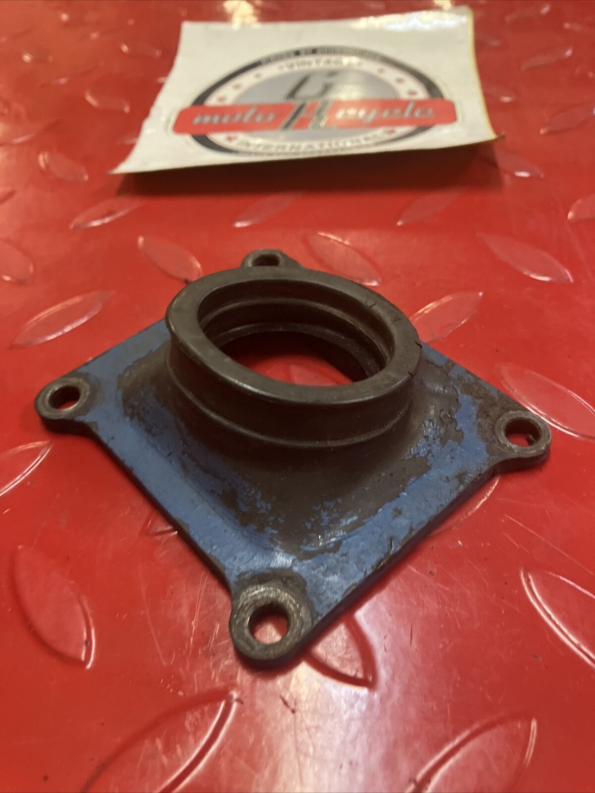 Suzuki RM125 1982 Intake manifold carburetor joint boot pipe 1983 2