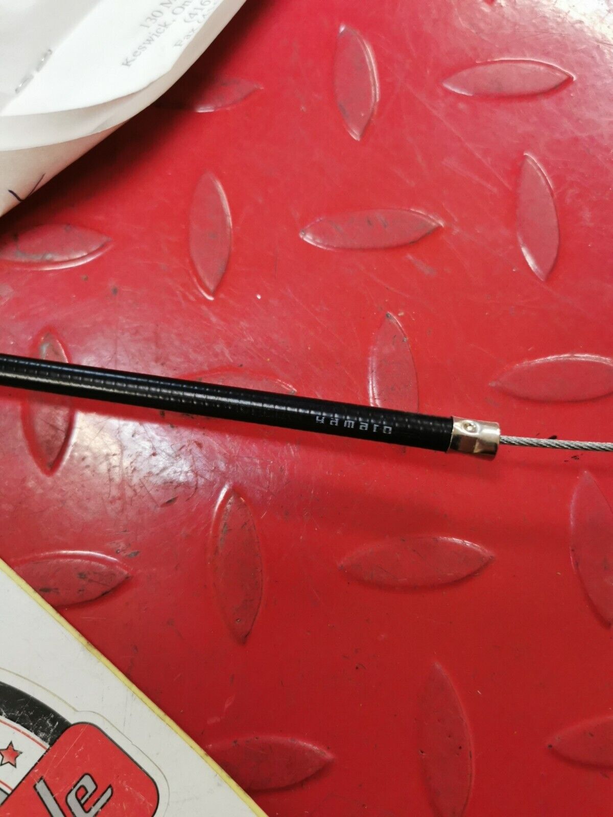 NOS Yamaha 1989 - 1992 FZR600 CABLE, THROTTLE 2 3EN-26312-00-00 Y41