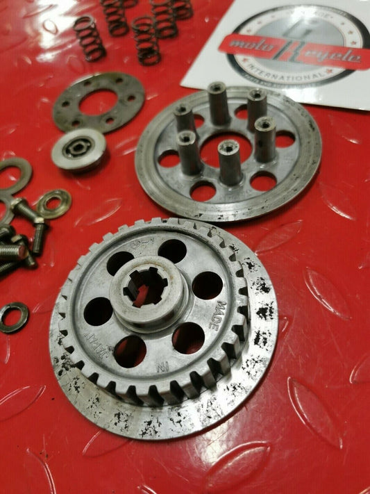 Kawasaki KX80 1979 clutch hub pressure plate 13081-1028 13086-1002