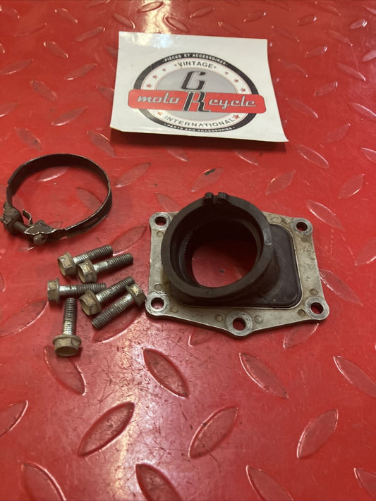 Honda CR250R 1988 intake manifold insulator boot carburetor 1989