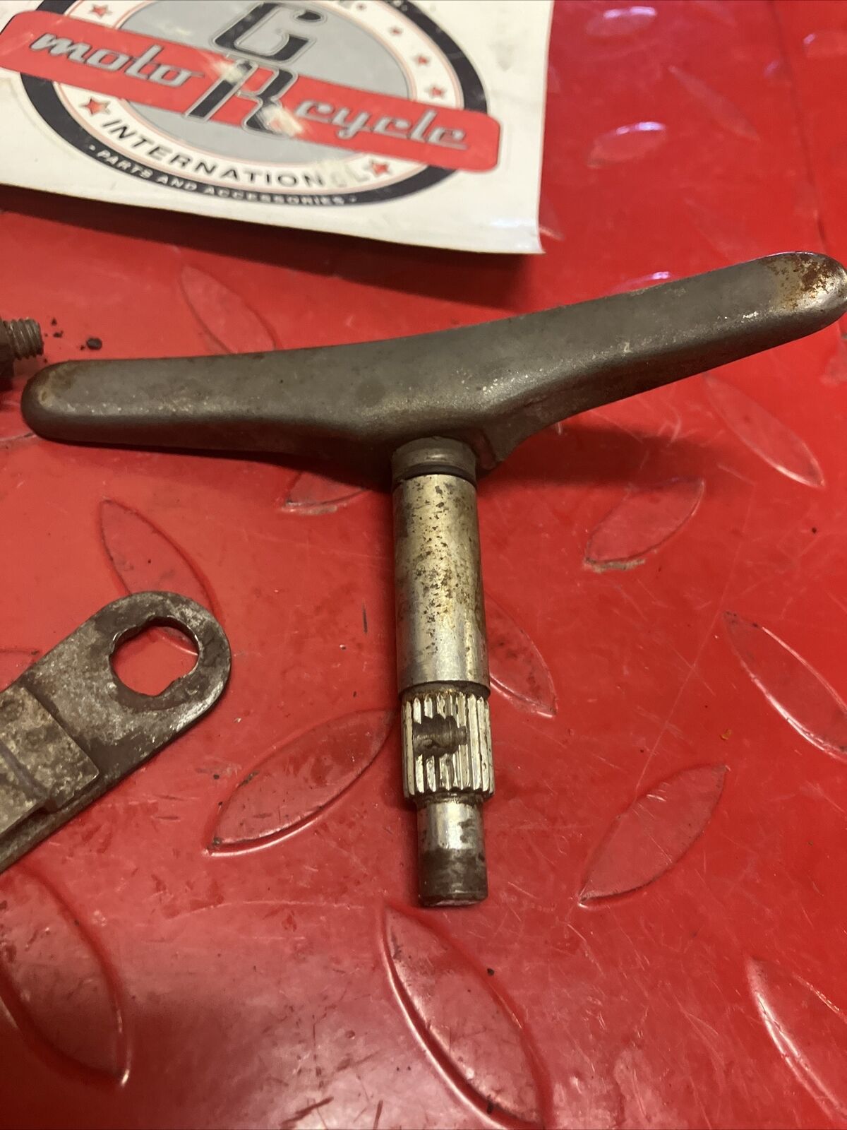 Suzuki RV125 1975 reduction shifting high low lever shaft parts