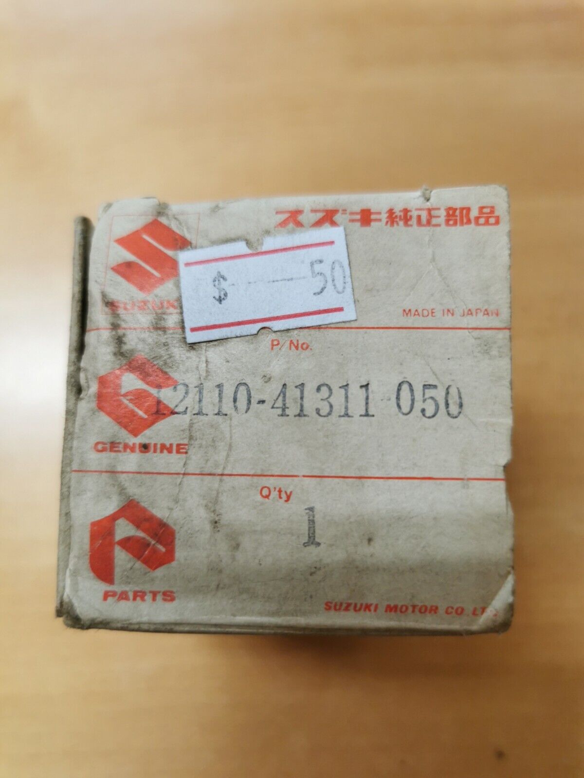 NOS SUZUKI RM125 1977 PISTON 12110-41311-050 S7