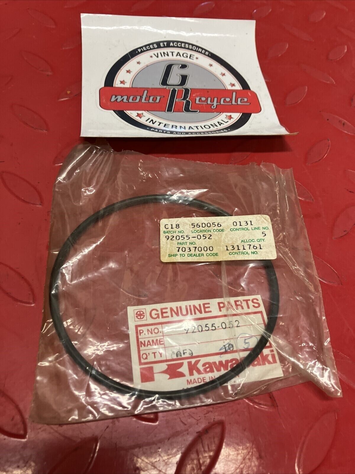 NEW NOS KAWASAKI O-RING 91MM 92055-052 K17