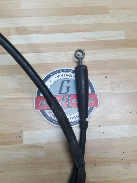 Honda CR125R 1984 front brake master cylinder caliper hose line cable tube