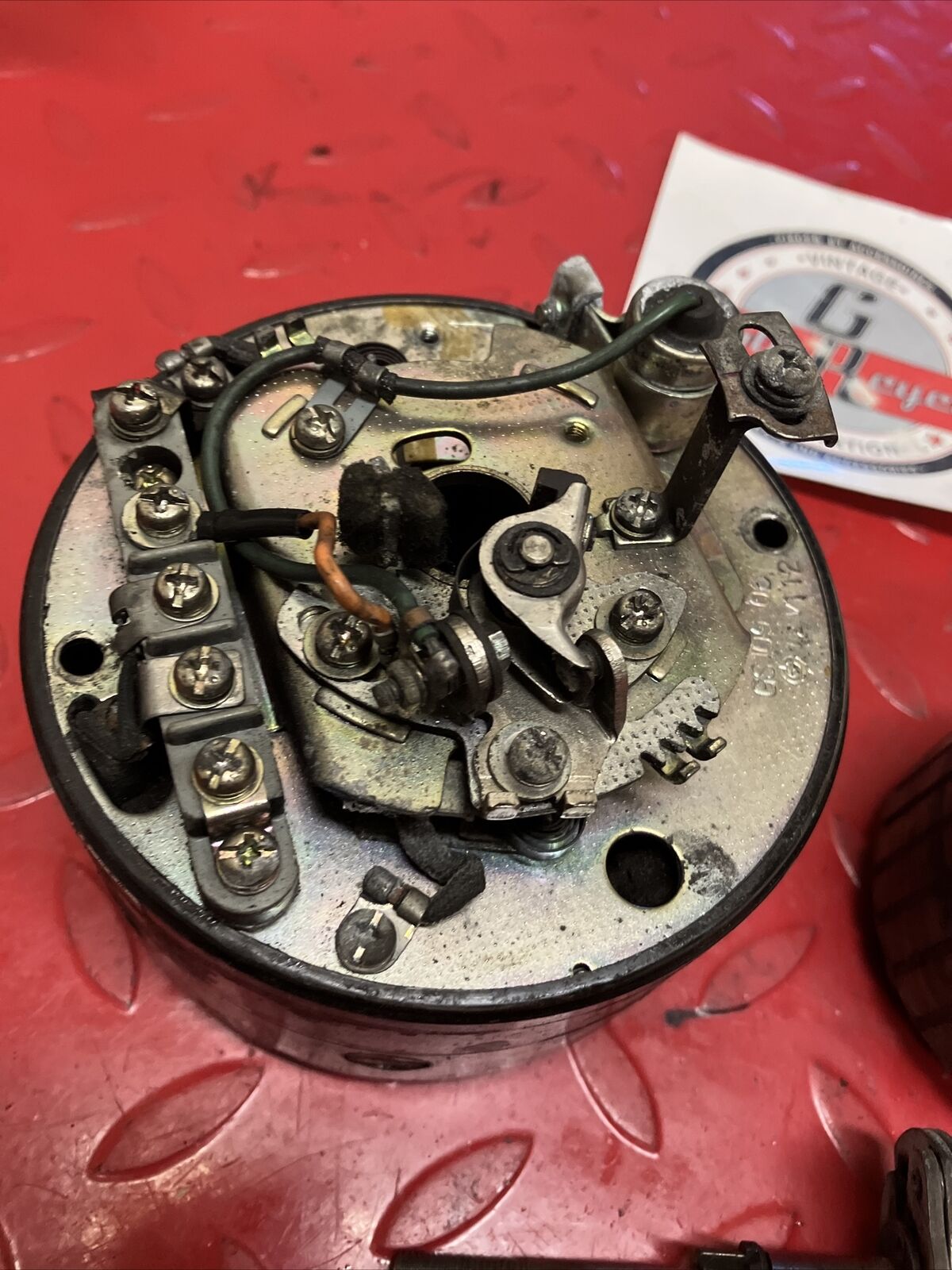 Yamaha U7E 1972 V70 starter stator generator armature assy governor