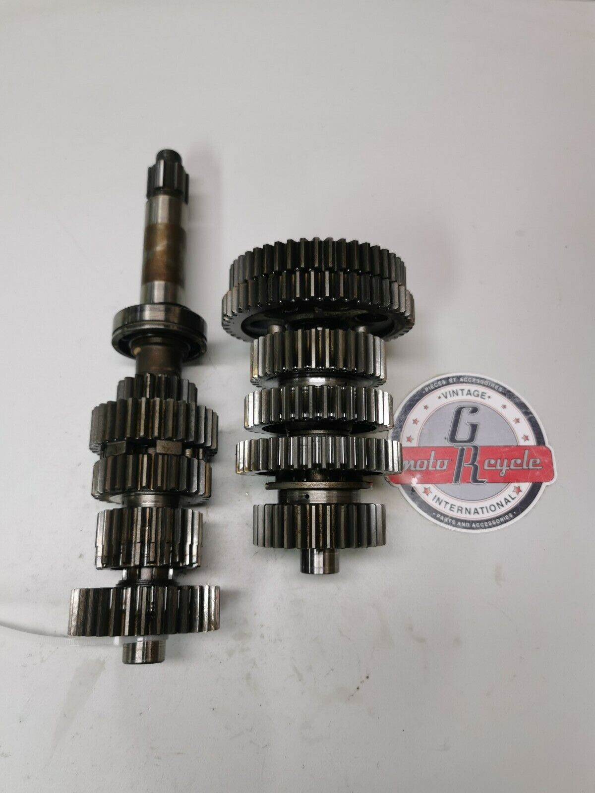 Honda CB750K 1974 transmission mainshaft countershaft main counter shaft gear